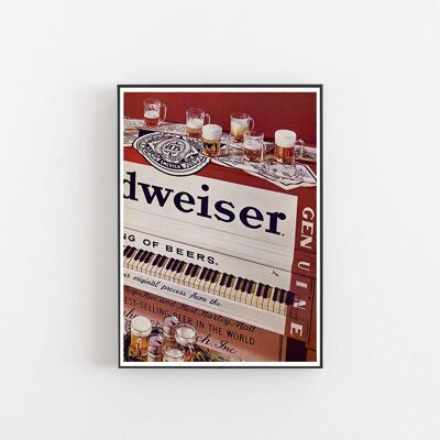 Bud Piano - Wand-Kunstdruck