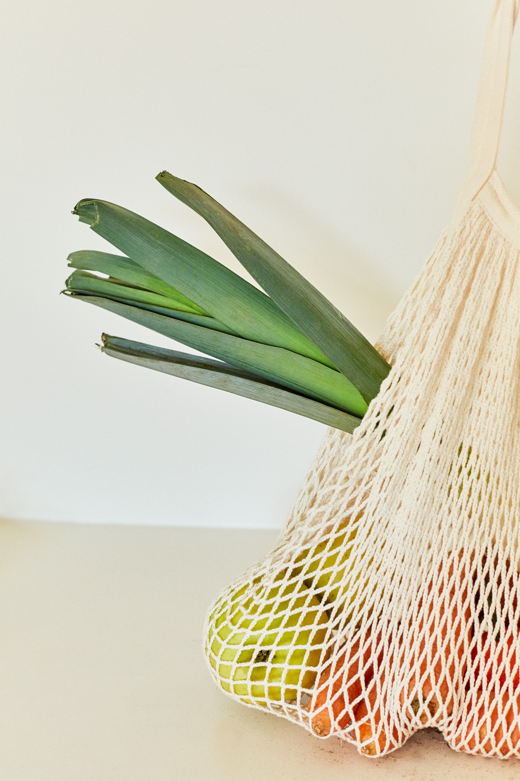 Rete per la spesa in cotone biologico