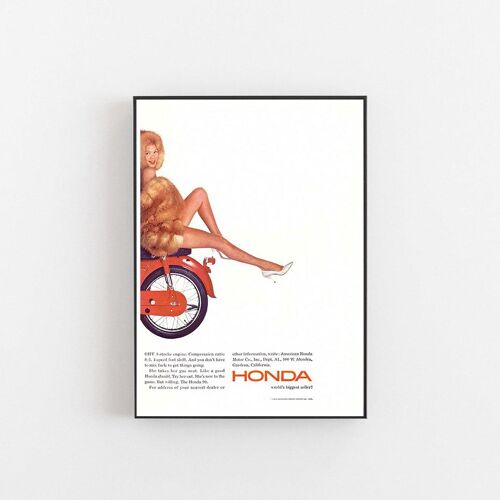 Honda 64 - Wall Art Print
