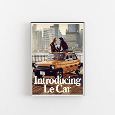 Le Car - Wall Art Print