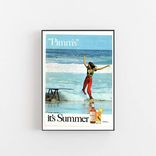 Summer Pimms - Wall Art Print