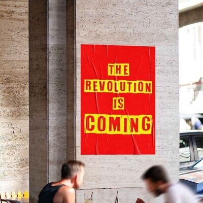 Revolutions Coming-Wand-Kunstdruck
