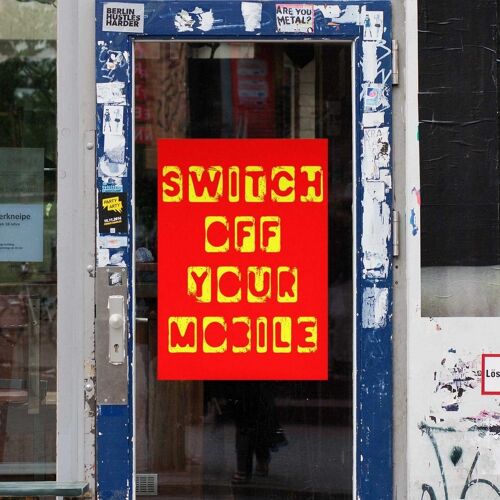 Switch it Off- Wall Art Print