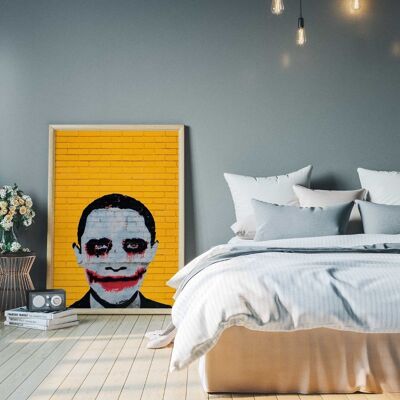 Der Joker - Kunstdruck auf der Wand