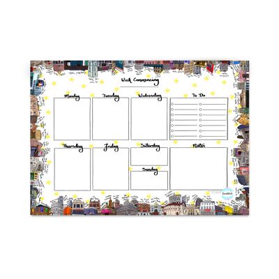 Theatres of London Desk Planner Pad