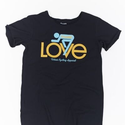 T-Shirt LOVE Noir – Pour Elle