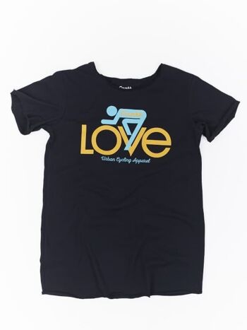 T-Shirt LOVE Noir – Pour Elle 1