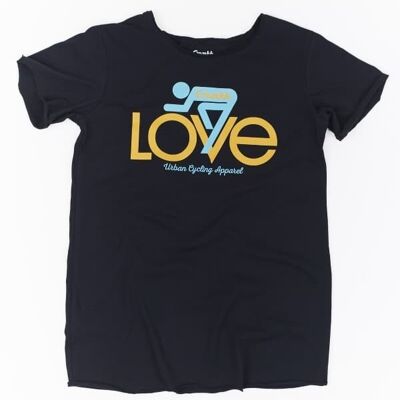 T-Shirt LOVE Nera – Per Lei