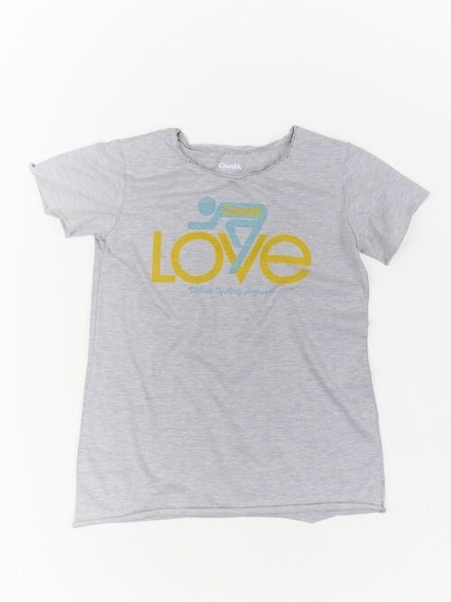 LOVE T-Shirt Grey – For Her