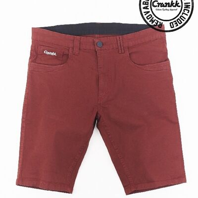 Shorts MUUR Rojo Oscuro – Para Él