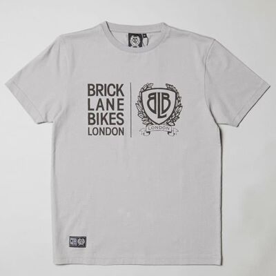 BLB TWIN LOGO T-Shirt Grau – Für Ihn
