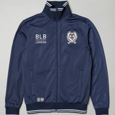 BLB TIPPED Track Top Navy – For Him
