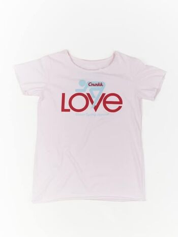 LOVE T-Shirt Rose – Pour Elle 1