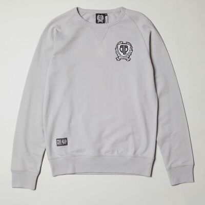 BLB BADGE Sweatshirt Grau – Für Ihn