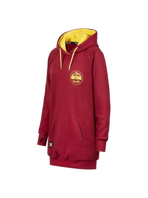 PRIMAVERA Long cycling Hoodie – For Her – MAROON