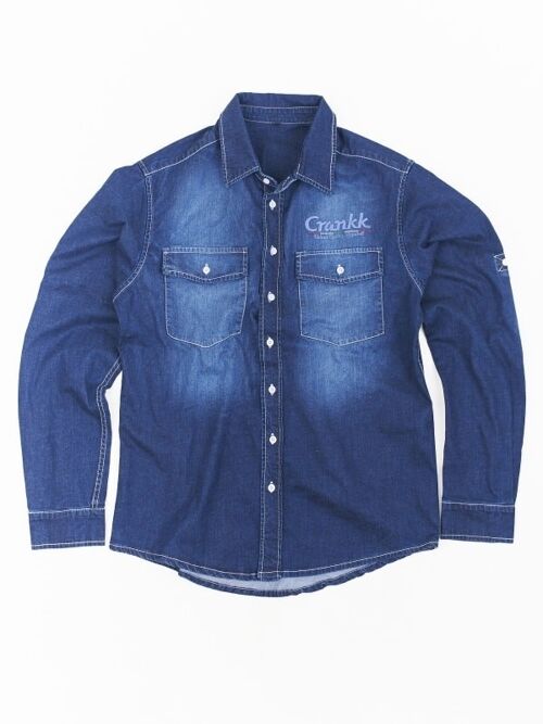 RENNER Denim Shirt Dark Blue – For Him