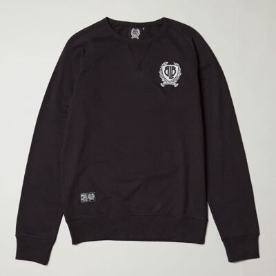 BLB BADGE Sweatshirt Schwarz – Für Ihn