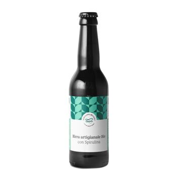 Birra artigianale bio con spirulina - senza glutine 1