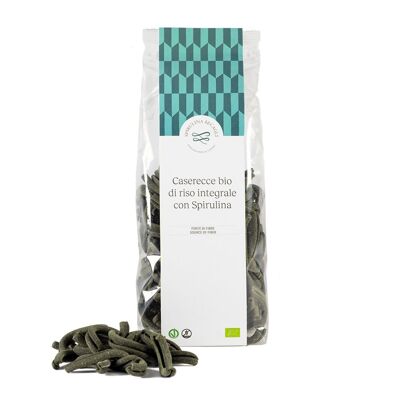 Caserecce mit Spirulina 250 gr