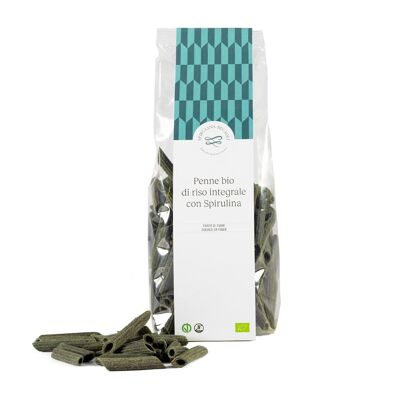 Penne Rigate con Spirulina 250 gr