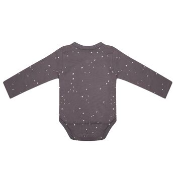 Onesie Longsleeve Dots - Pavement 2