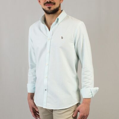 Camisa Luna turquesa