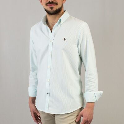 Türkisfarbenes Moon-Shirt