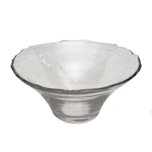 Dulari Glass Serving Bowl Clear