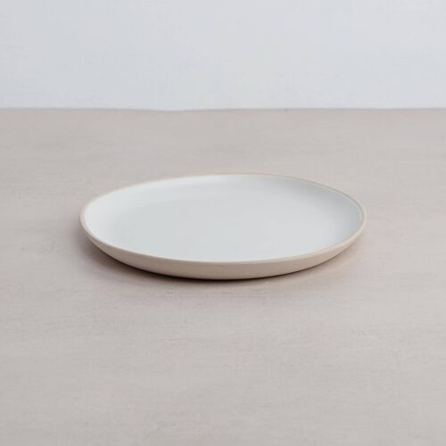 Organics Side Plate - White