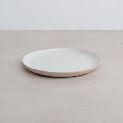 Organics Side Plate - White