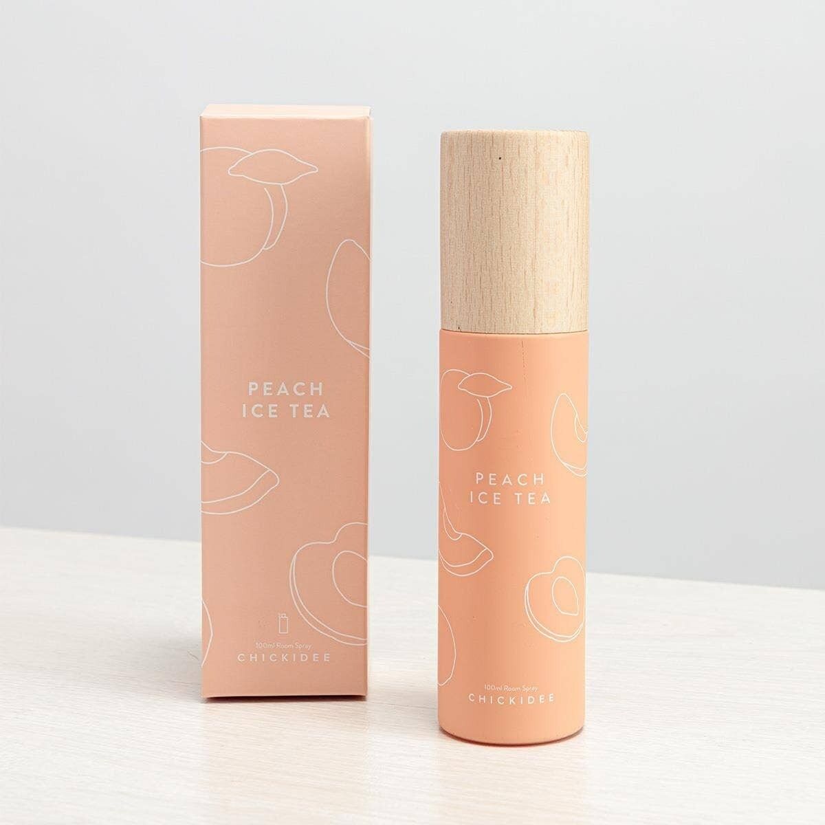 Spray per sala da tè freddo alla pesca