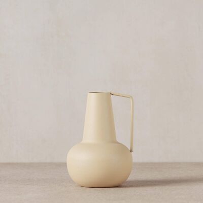 Renzo Sand Metallvase