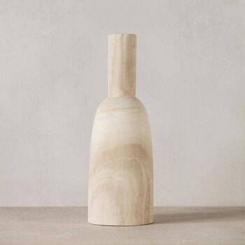 Vase en bois naturel Tallie 2