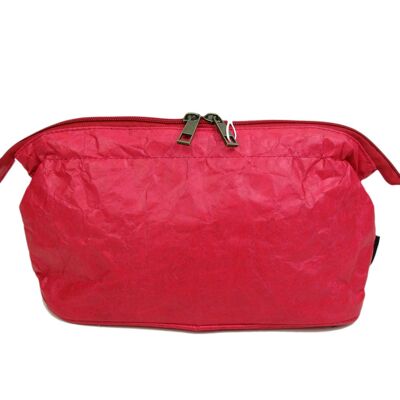 Trousse de toilette rouge