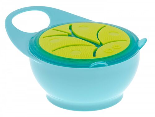 Brother Max - Easy to Use Silicone Snack Bowl with Handle (IB-BM307BGWS)