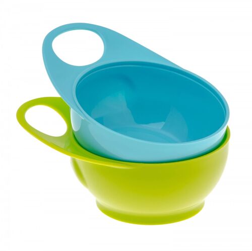 Brother Max - Twin Pack Easy Hold Weaning Bowls