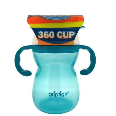 Griptight - 360 Baby Non Spill Cup con tapa
