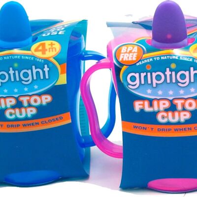 Griptight Flip Top Cup 4M+