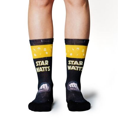 Star Watts Cycling Socks