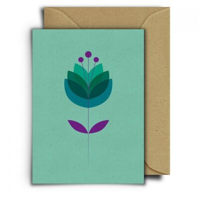 Rosi Bleu | Grußkarte mit Umschlag