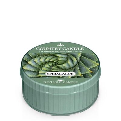 Scented candle Spiral Aloe Daylight