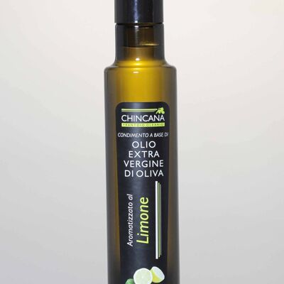 Italian EVO Lemon Aromatized EVO Olive Oil 0.5l Glass bottle