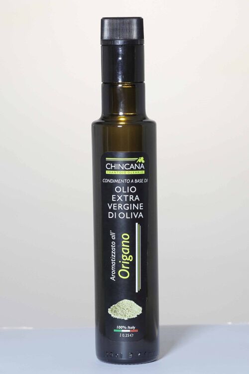 Italian EVO Oreganon Aromatized EVO Olive Oil 0.5l Glass bot