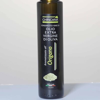 Italian EVO Oreganon Aromatized EVO Olive Oil 0.5l Glass bot