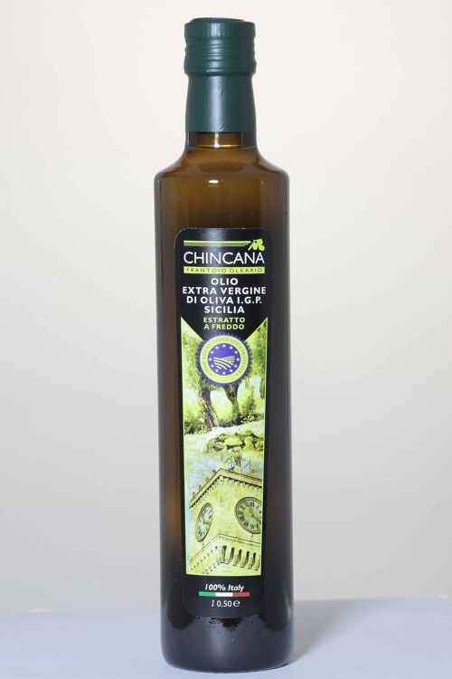 Italian Extra Virgin olive oil IGP 0.5l glass bottle