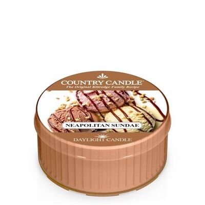 Scented candle Neapolitan Sundae Daylight