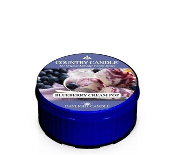 Bougie parfumée Blueberry Cream Pop Lumière du jour