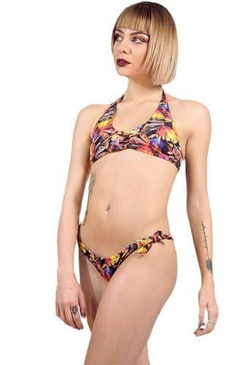 Bikini Top sportivo_Giallo tropicale