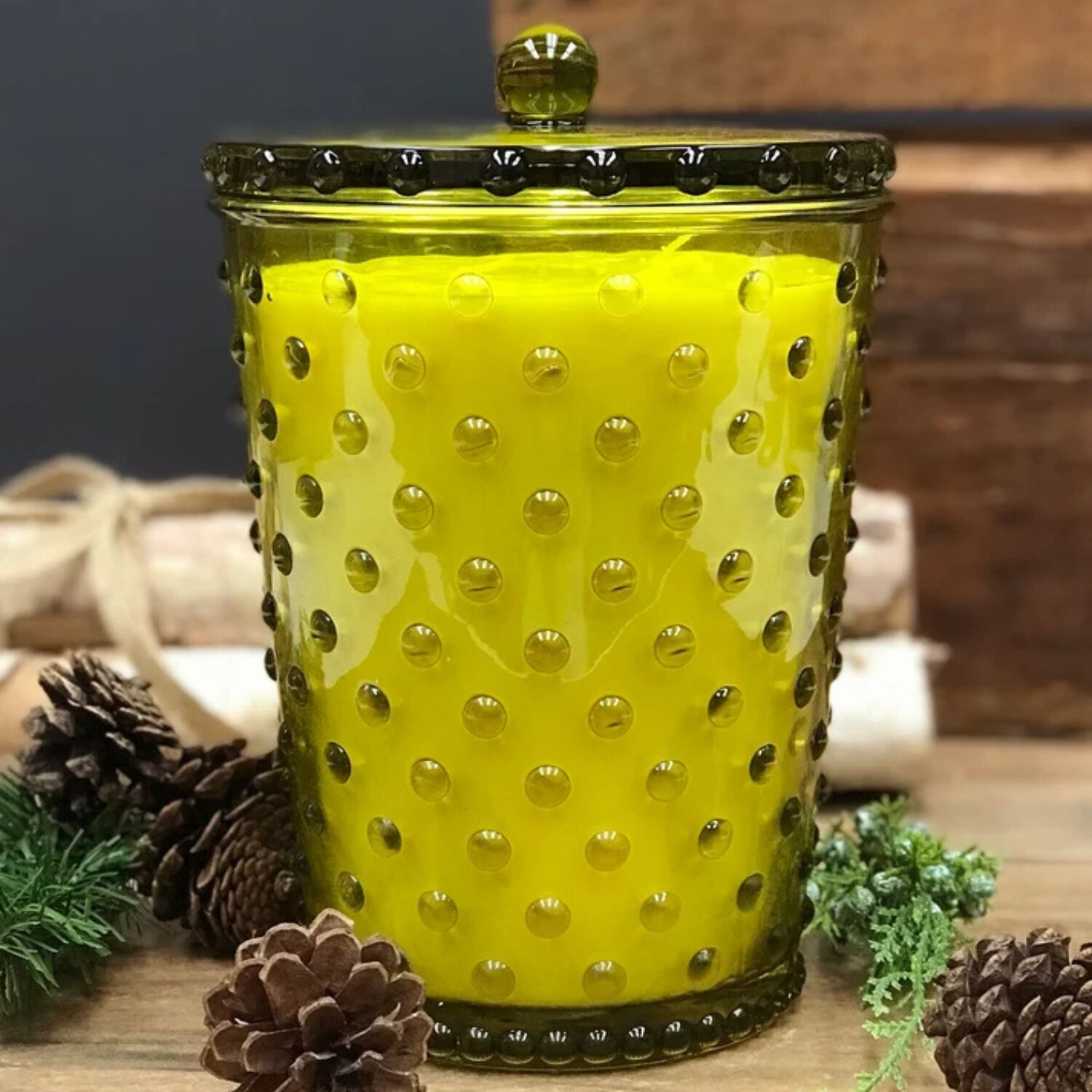 Simpatico Grande Fir & Grapefruit #26 Hobnail Candle 50oz