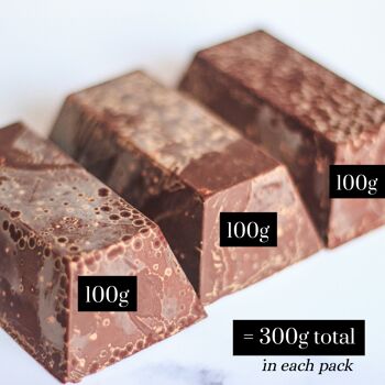 Bloc de cacao pur 300g | Bio + Origine Unique 5